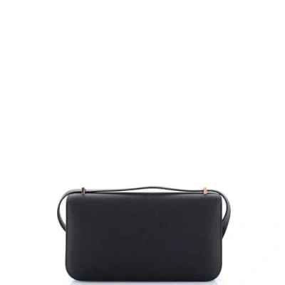 Pre-owned Hermes  Hermes Constance Elan Nm Bag Epsom 25 In Black