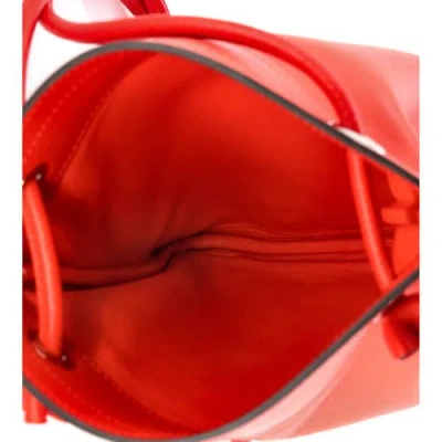 Pre-owned Hermes  Hermes Aline Bag Milo Lambskin And Swift Mini In Red