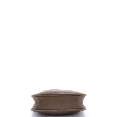 Pre-owned Hermes  Hermes Evelyne Bag Gen Iii Clemence Tpm In Gray