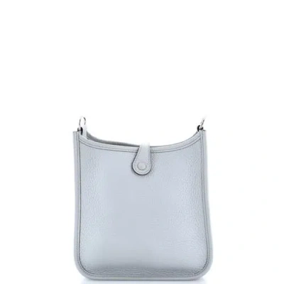 Pre-owned Hermes  Hermes Evelyne Bag Gen Iii Clemence Tpm In Burgundy