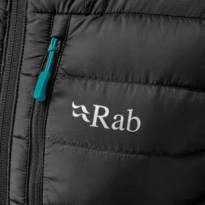 Rab Microlight Alpine Down Jacket In Black
