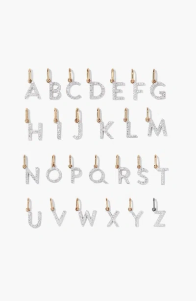 Mejuri Diamond Letter Charm