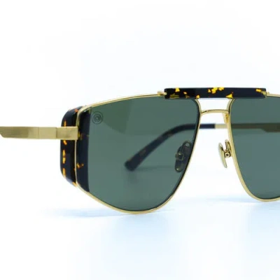 Taxxon Eyewear Five-o Sunglasses With Havana Frame In Green
