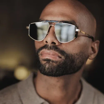 Taxxon Eyewear Five-o Sunglasses With Havana Frame In Green