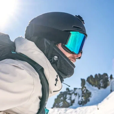 Turtle Fur Luxe Quantum Balaclava In Gray