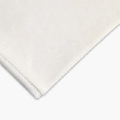 Turtle Fur Luxe Double-layer Neck Warmer In White