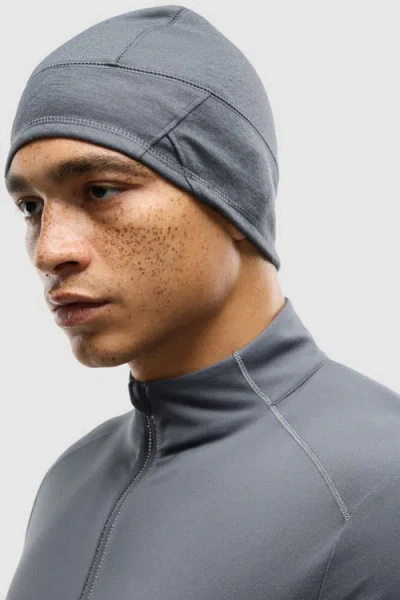 Peloton Merino Run Beanie In Gray