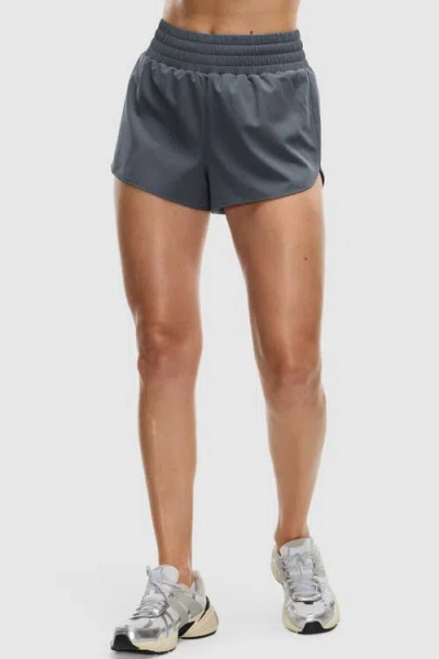 Peloton High Rise 3" Run Short In Gray