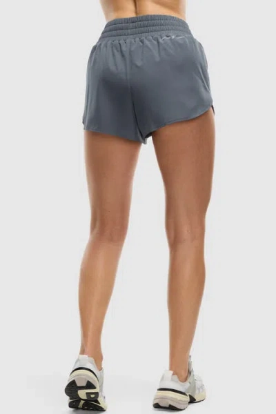 Peloton High Rise 3" Run Short In Gray