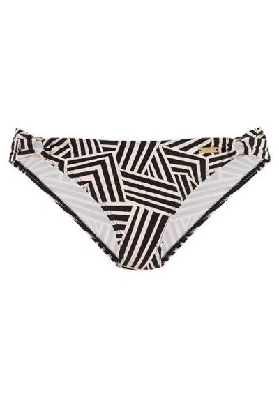 Lascana Geometric Print Classic Bikini Bottom In Multi