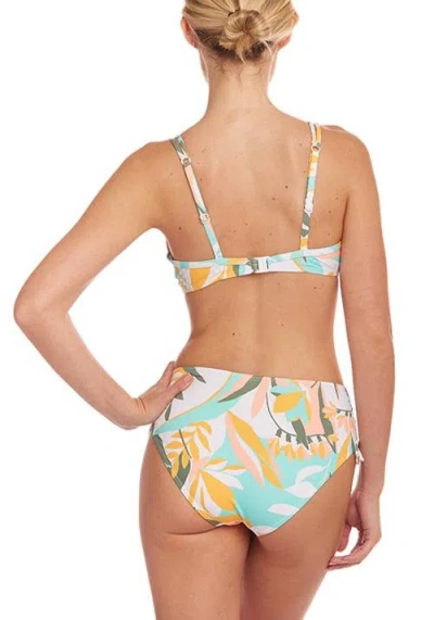 Lascana Pattern Mid Rise Bikini Bottom In Multi