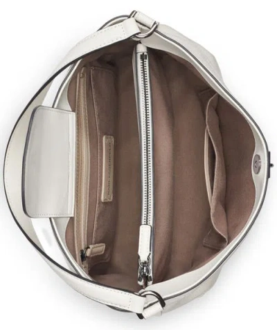 Karl Lagerfeld Paris Gisele Hobo In Silver