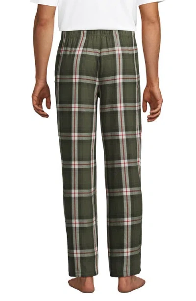 Lands' End Flannel Pajama Pants In Multi