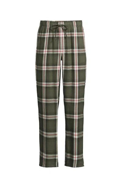 Lands' End Flannel Pajama Pants In Multi