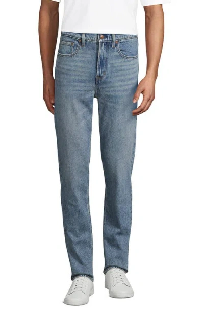 Lands' End Slim Fit Stretch Jeans Washed Black In Blue