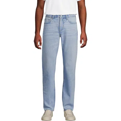 Lands' End Stretch Comfort Waist Classic Fit Jean In Blue