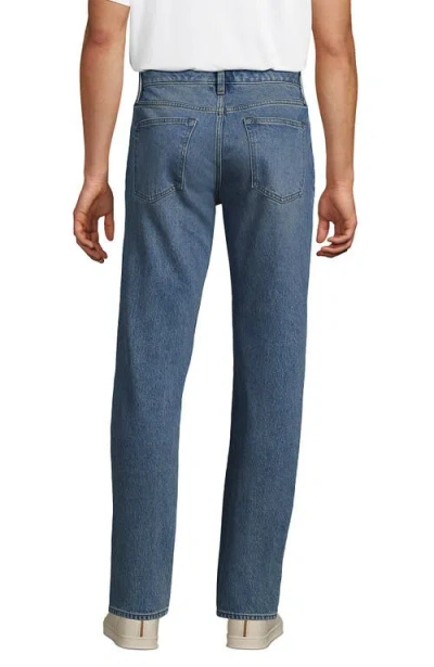 Lands' End Stretch Comfort Waist Classic Fit Jean In Blue