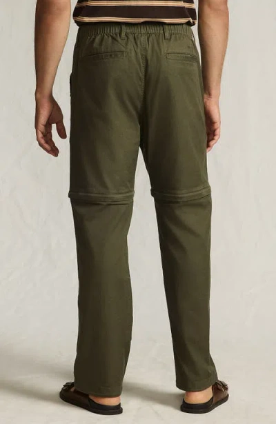 Lands' End Zip Off Pant In Green