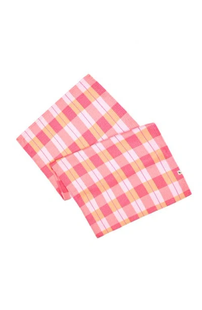 Dock & Bay Tea Towel In Pink