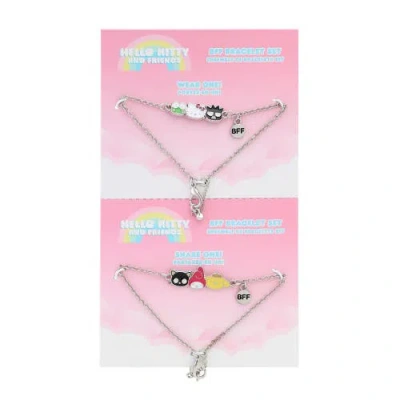Hello Kitty And Friends Bff Charm Bracelet Set In Metallic