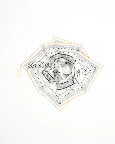 Pre-owned Hermes Hermès 55 Silk Scarf In Multi