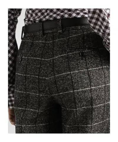 Dolce & Gabbana Check-pattern Trousers In Multi