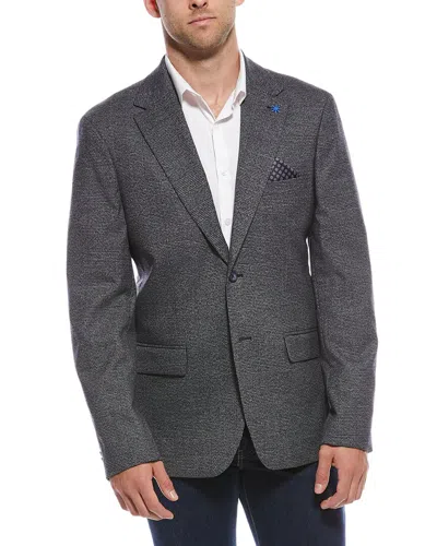 Report Collection Glen Woven Sport Coat