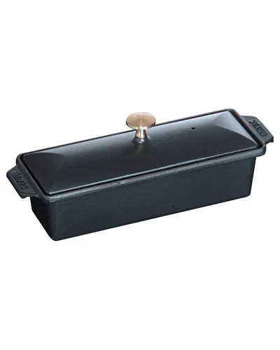 Staub Cast Iron 1.5qt Large Rectangular Terrine In Blue