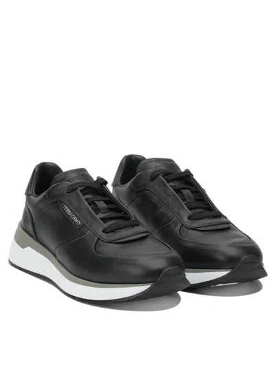 Ferragamo Salvatore  Sneakers & Slip-on In Black