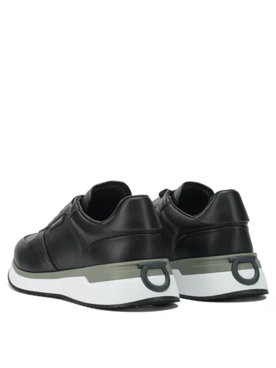 Ferragamo Salvatore  Sneakers & Slip-on In Black