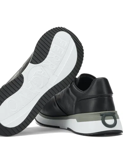 Ferragamo Salvatore  Sneakers & Slip-on In Black