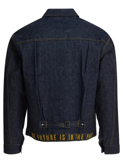 Human Made Buttoned Denim Jacket In Blue
