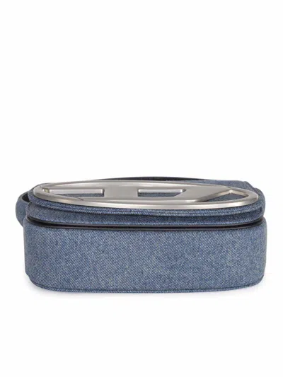 Diesel Blue 1dr Shoulder Bag In Blue