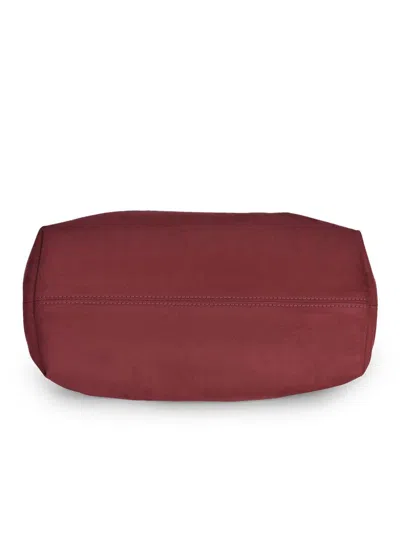 Themoirè Tia Suede Prune Bag In Brown