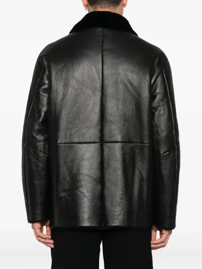 Stein Klassische Lederjacke In Black