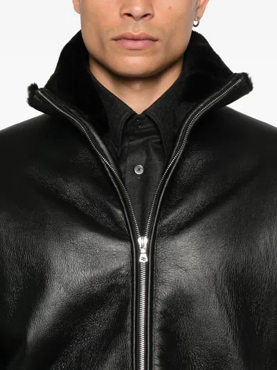 Stein Klassische Lederjacke In Black