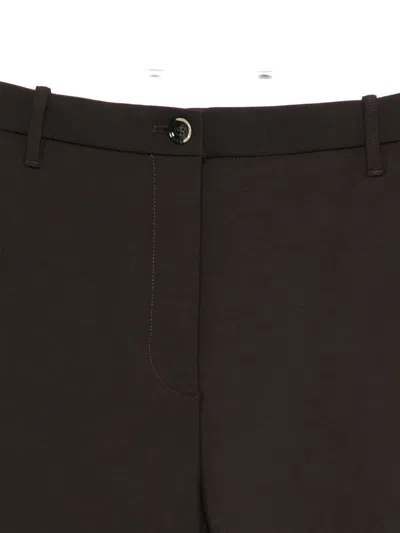 Nine In The Morning Logo-patch Trousers In Brown