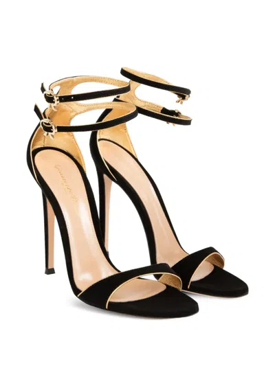 Gianvito Rossi Victorine Sandalen Mit Absatz 115mm In Black