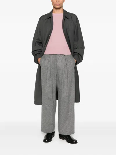 Stein Hose Aus Fleece In Gray