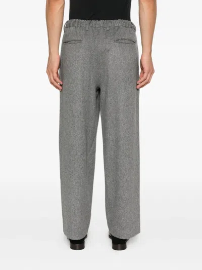 Stein Hose Aus Fleece In Gray