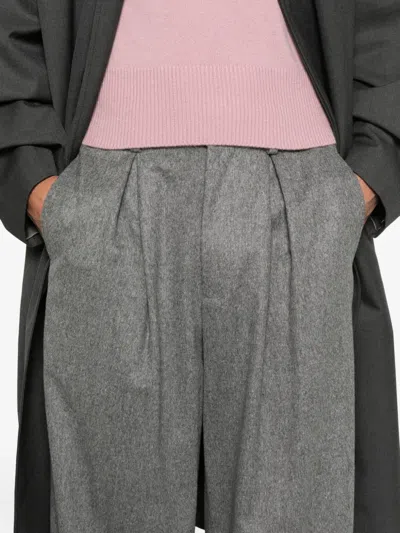 Stein Hose Aus Fleece In Gray