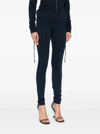 Ottolinger Elasticated-waist Leggings In Blue