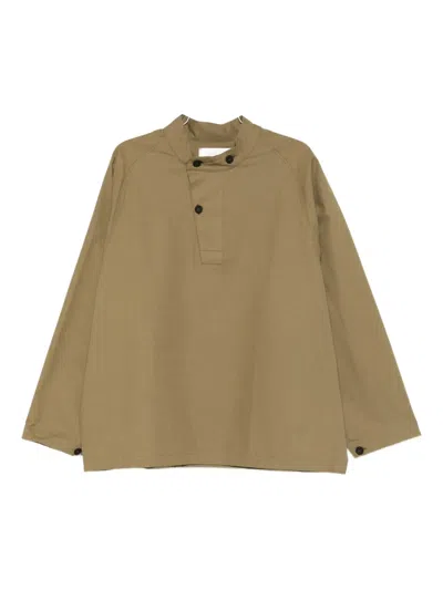 Studio Nicholson Button-fastening Shirt In Green