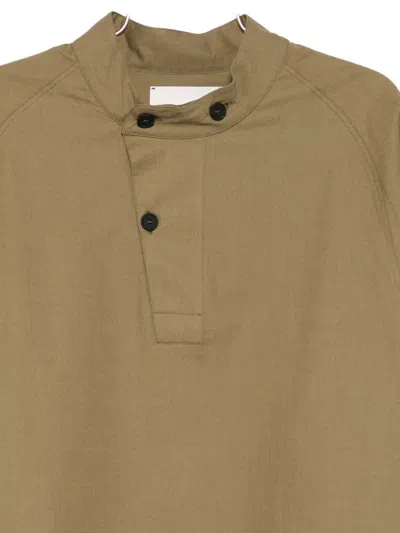 Studio Nicholson Button-fastening Shirt In Green