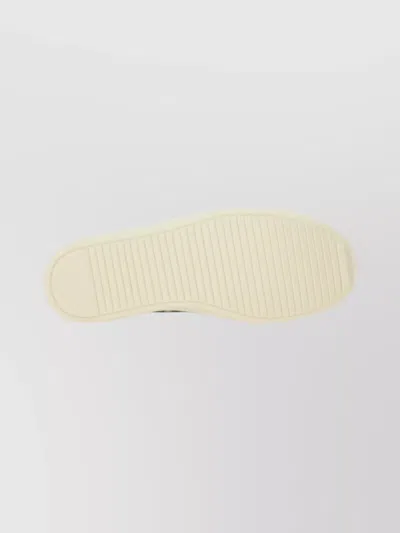 Rick Owens Drkshdw Modern Low-top Sneakers Textured Finish In Gray