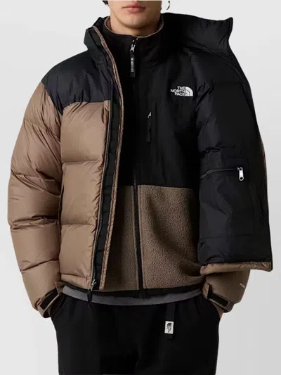The North Face Himalayan Baltoro Brown/black Jacket In Brown