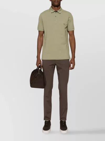 Incotex Tailored Trousers With Belt Loops And Pockets In Multi