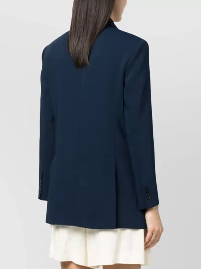 P.a.r.o.s.h Double-breasted Jacket Buttoned Cuffs In Animal Print