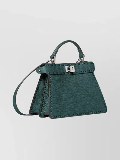 Fendi Petite Peekaboo Iseeu Shoulder Bag In Green