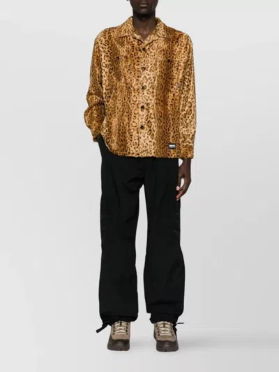 Msgm Adjustable Waist Trousers Featuring Pockets In Black